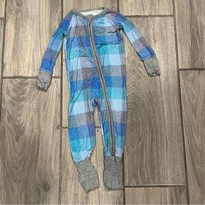 Little Sleepies “Artic Plaid” Zippy